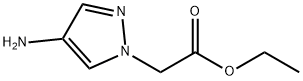 ethyl 2-(4-amino-1H-pyrazol-1-yl)acetate, 1152841-53-6, 结构式