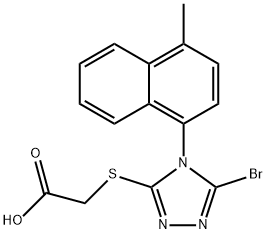 Lesinurad Impurity L,1158970-49-0,结构式
