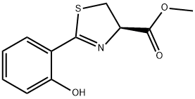 methyl-(2'-(2-hydroxyphenyl)-2'-thiazoline-4'-carboxylate) Structure