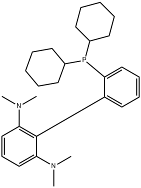 2-Dicyclohexylphosphino-2',6'-bis(diMethylaMino)-1,1'-biphenyl, Min. 98%  Cphos Struktur