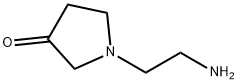 1-(2-aminoethyl)pyrrolidin-3-one,1161928-14-8,结构式