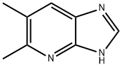 1H-Imidazo[4,5-b]pyridine,5,6-dimethyl-(9CI) 结构式