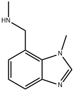 1H-Benzimidazole-7-methanamine,N,1-dimethyl-(9CI) Structure