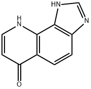 6H-Imidazo[4,5-h]quinolin-6-one,1,9-dihydro-(9CI) Structure