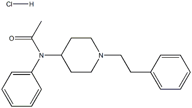 Acetyl Fentanyl HCl Structure