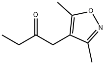2-Butanone,1-(3,5-dimethyl-4-isoxazolyl)-(9CI) 结构式