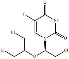 117638-35-4 2',3',5'-trichloro-2',3'-5'-trideoxy-5-fluoro-2',3'-secouridine