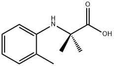 Alanine, 2-Methyl-N-(2-Methylphenyl)- Structure