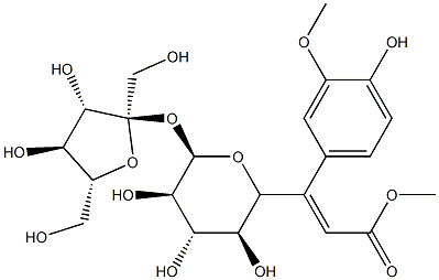 6'-O-feruloylsucrose 结构式