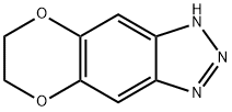6,7-dihydro-1H-[1,4]dioxino[2,3-f][1,2,3]benzotriazole(SALTDATA: FREE) Struktur
