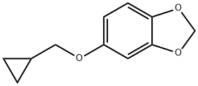 5-[Cyclopropylmethoxy]benzo[1,3]dioxole Struktur