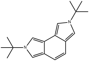 2,7-Di-tert-butyl-2,7-dihydro-benzo[1,2-c:3,4-c']dipyrrole Structure