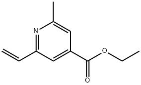 6-METHYL-2-VINYLISONICOTINIC ACID ETHYL ESTER(WXC08342) Structure