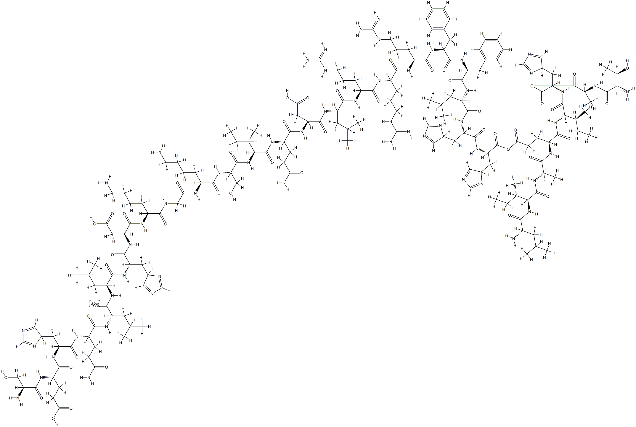 parathyroid hormone-related protein(3-34) Structure