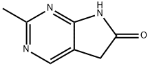 6H-Pyrrolo[2,3-d]pyrimidin-6-one, 5,7-dihydro-2-methyl- (6CI,9CI) Struktur