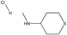 N-甲基四氢-2H-噻喃-4-胺盐酸盐,1188964-82-0,结构式