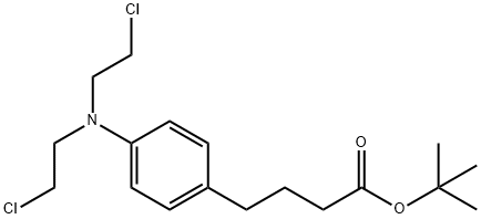 chlorambucil-tertiary butyl ester 结构式