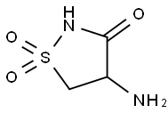 3-Isothiazolidinone,4-amino-,1,1-dioxide(6CI) Structure