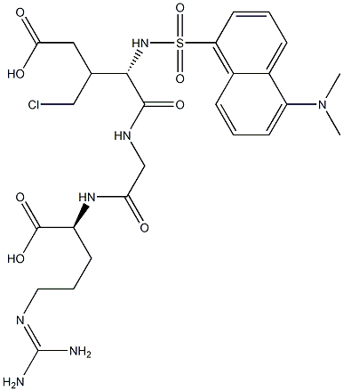 dansylglutamyl-glycyl-arginyl chloromethyl ester|