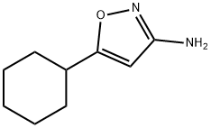 3-Isoxazolamine,5-cyclohexyl-(9CI) Struktur