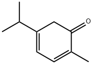 2,4-Cyclohexadien-1-one,2-methyl-5-(1-methylethyl)-(9CI) Struktur
