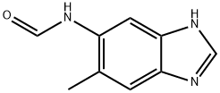 Formamide, N-[6(or 5)-methyl-5(or 6)-benzimidazolyl]- (6CI) 结构式