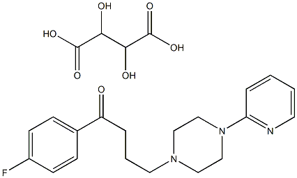 阿扎哌隆酒石酸盐 结构式