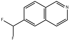 6-(Difluoromethyl)isoquinoline Struktur