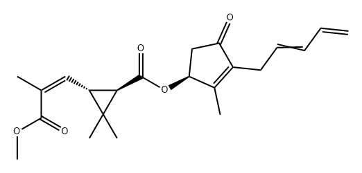 除虫菊素 结构式