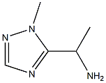 1-(1-methyl-1H-1,2,4-triazol-5-yl)ethanamine(SALTDATA: FREE) Structure