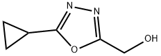 (5-cyclopropyl-1,3,4-oxadiazol-2-yl)methanol(SALTDATA: FREE) Struktur