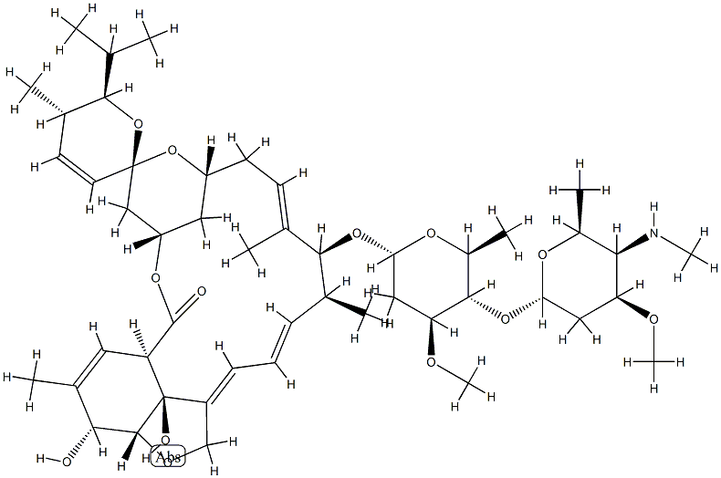 依马菌素 B1B,121424-52-0,结构式
