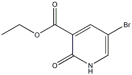 Ethyl 5-bromo-2-oxo-1,2-dihydropyridine-3-carboxylate Struktur