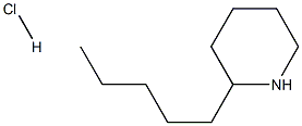 2-PENTYL-PIPERIDINE HYDROCHLORIDE,1215020-96-4,结构式