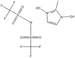 (OH)2MeIm-NTF2 Struktur