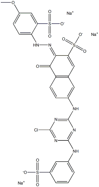 C.I. Reactive red 43 Structure