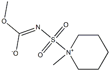 N-Methyl-N-{[(methoxycarbonyl)amino]sulfonyl}piperidinium inner salt,1225185-00-1,结构式