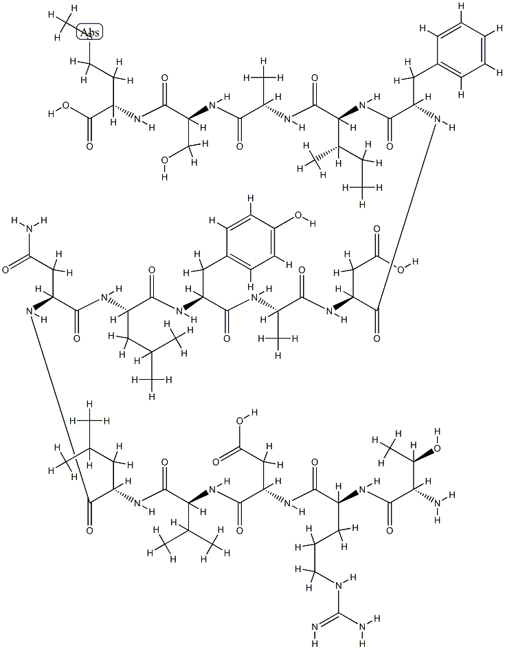 polyoma peptide antigen MT162-176 Structure