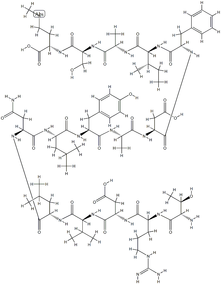 polyoma peptide antigen MT162-176 化学構造式