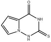 2-硫代-2,3-二氢吡咯并[2,1-F][1,2,4]三嗪-4(1H)-酮, 1232815-49-4, 结构式