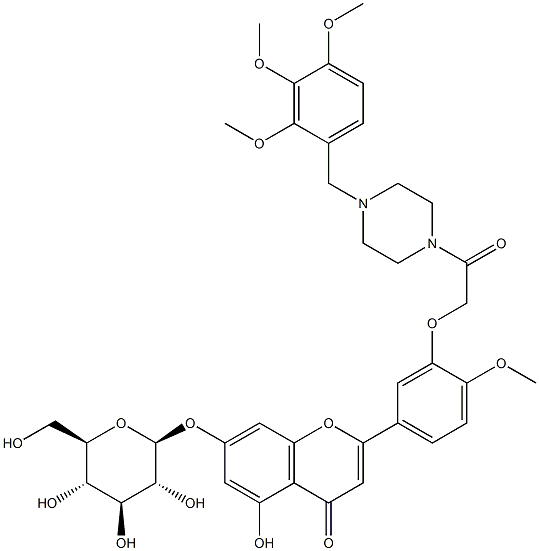 化合物 T32721, 123580-53-0, 结构式