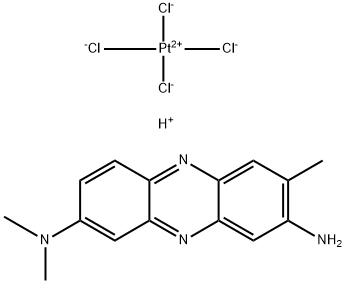 Neutral Red-platinum tetrachloride complex 结构式