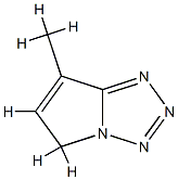 5H-Pyrrolotetrazole,7-methyl-(9CI) 结构式