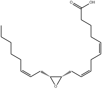 11,12-エポキシ-(5Z,8Z,14Z)-エイコサトリエン酸 化学構造式