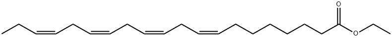 ω-3 Arachidonic Acid ethyl ester, 123940-93-2, 结构式