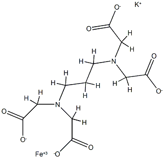 124268-99-1 Ferrate(1-), N,N-1,3-propanediylbisN-(carboxy-.kappa.O)methylglycinato-.kappa.N,.kappa.O(4-)-, potassium, (OC-6-21)-