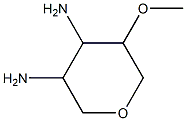 Xylitol, 2,3-diamino-1,5-anhydro-2,3-dideoxy-4-O-methyl- (9CI) 结构式