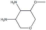 Xylitol, 2,3-diamino-1,5-anhydro-2,3-dideoxy-4-O-methyl- (9CI) Struktur