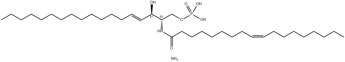 N-oleoyl-ceraMide-1-phosphate (aMMoniuM salt)|N-OLEOYL-CERAMIDE-1-PHOSPHATE (AMMONIUM SALT);C18:1 CERAMIDE-1-PHOSPHATE (D18:1/18:1(9Z))