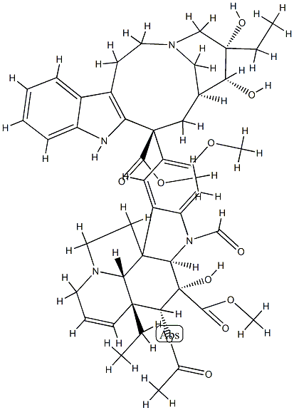 3-Hydroxy Vincristine, 1246812-06-5, 结构式